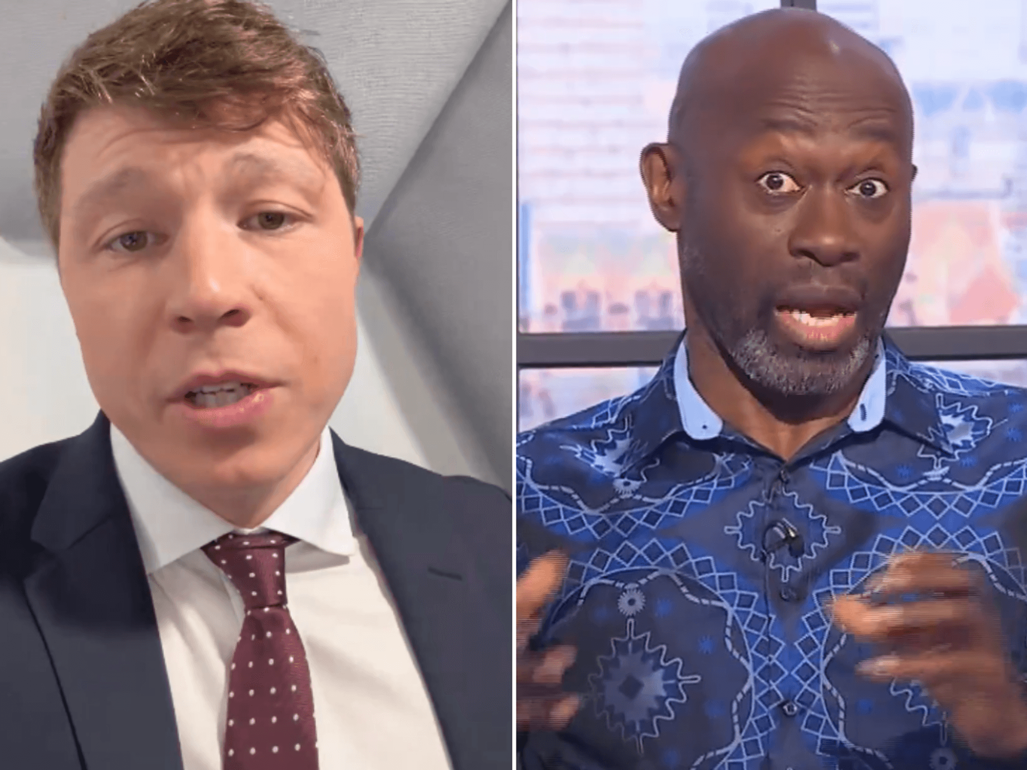 Patrick Christys leads fury after Channel 5 presenter says being stabbed in London is part of 'bi...