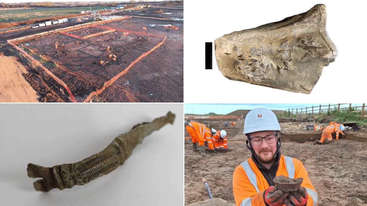 Roman treasures, Saxon homes and DINOSAURS discovered beneath £134m new bypass