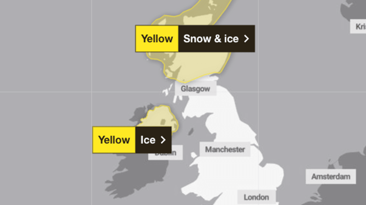 Met Office issues yellow weather alert for snow as Britons warned of potential traffic chaos