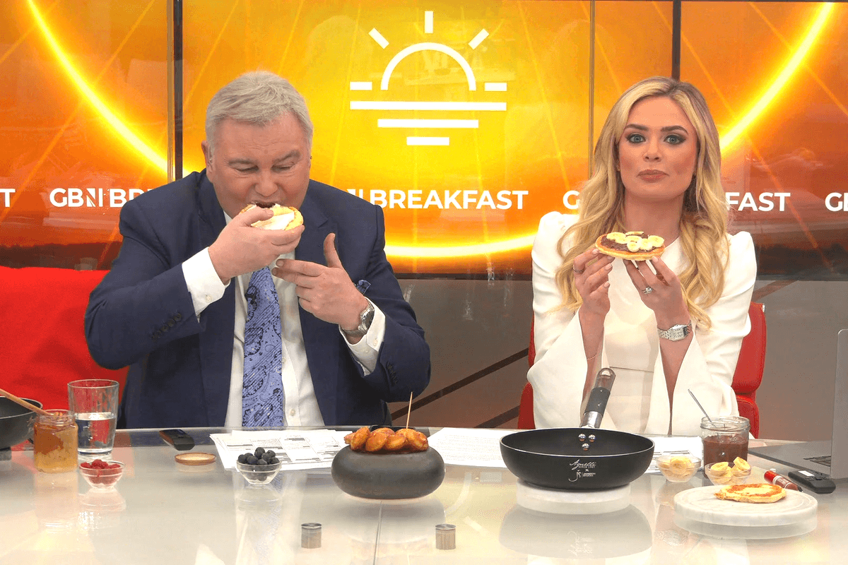 WATCH: Eamonn and Ellie celebrate Pancake Day as they try Celebrity...