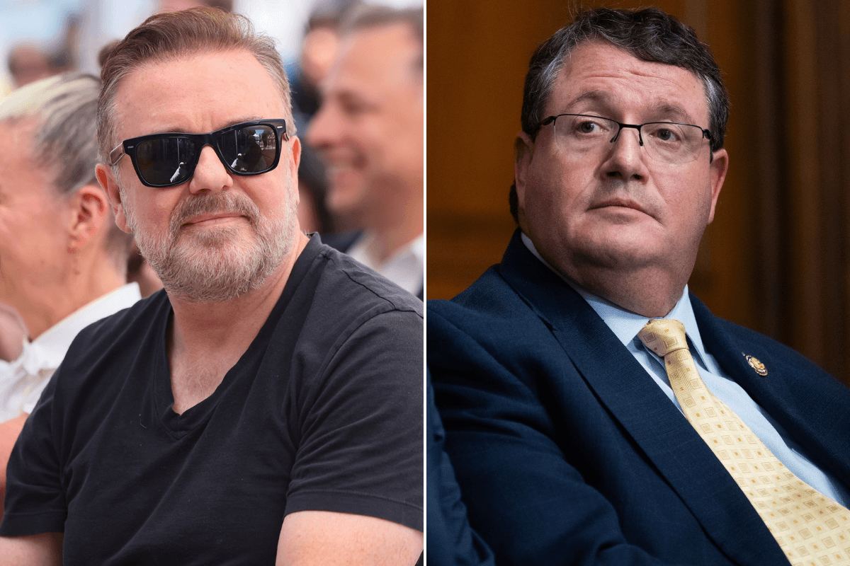 Ricky Gervais wades into US politician row after Republican congressman's 'racist' and 'Islamophobic' post sparks resignation calls