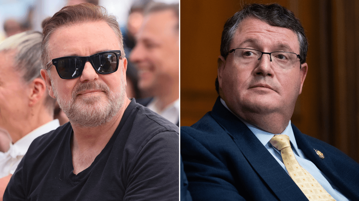 Ricky Gervais wades into US politician row after Republican congressman's 'racist' and 'Islamophobic' post sparks resignation calls