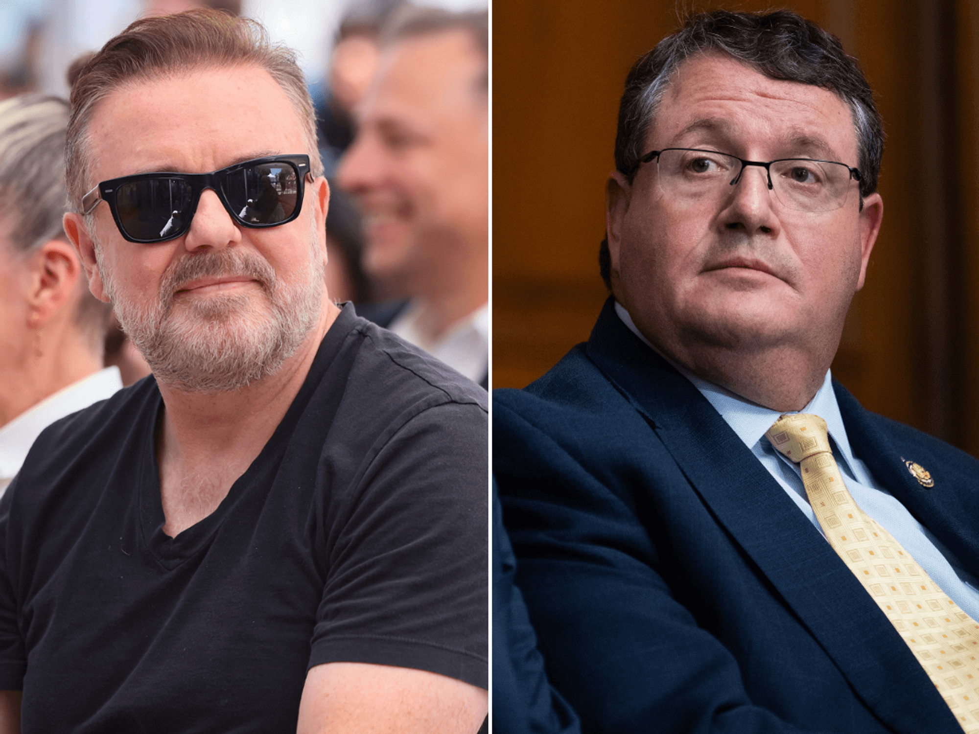 Ricky Gervais wades into US politician row after Republican congressman's 'racist' and 'Islamopho...