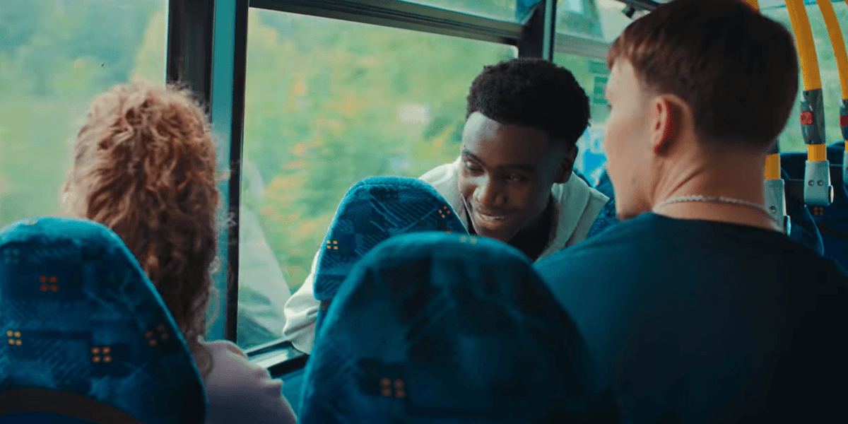 TfL advert showing black man harassing white woman on bus is banned over ‘negative racial stereotypes’ TfL advert showing black man harassing white woman on bus is banned over ‘negative racial stereotypes’