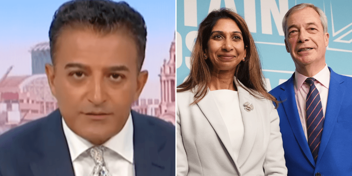Adil Ray ignites feud with Suella Braverman as ITV GMB star unleashes blistering Reform UK ‘fascism’ rant: ‘Broadcasters are CENSORED’ Adil Ray ignites feud with Suella Braverman as ITV GMB star unleashes blistering Reform UK ‘fascism’ rant: ‘Broadcasters are CENSORED’