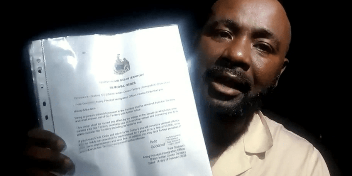 Chagos Island leader refuses to leave after Keir Starmer surrenders territory Chagos Island leader refuses to leave after Keir Starmer surrenders territory