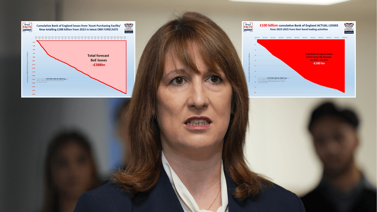 Rachel Reeves backed into a corner as bombshell report blows lid on Bank of England's £100billion black hole