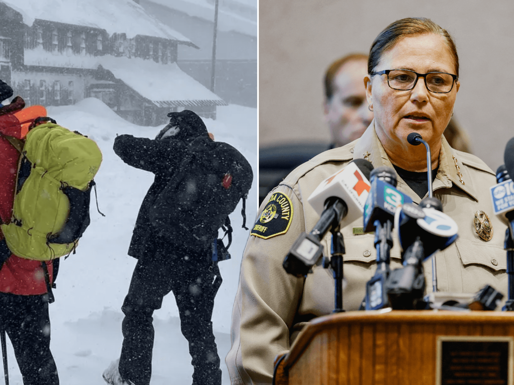 Police reveal horrific death toll after 'football field-sized' avalanche strikes California