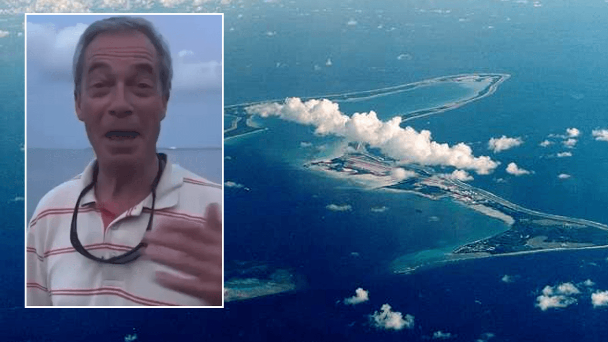 Nigel Farage’s 24-hour Chagos aid mission ‘blocked’ by authorities with ‘search parties’ out for Reform UK leader