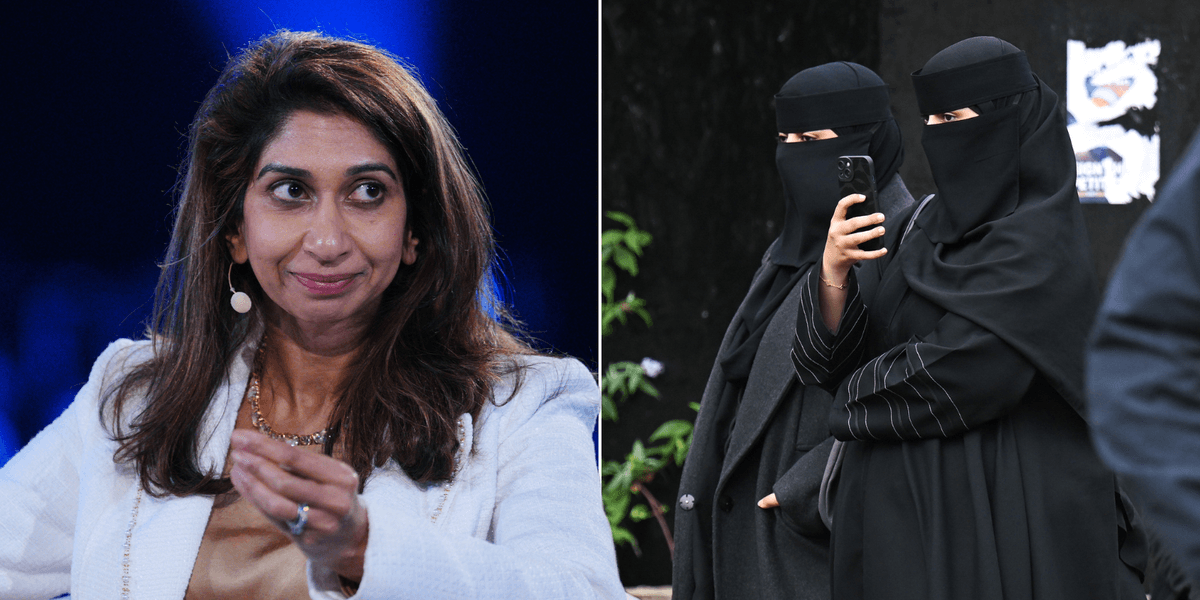Suella Braverman renews call for burka ban as she warns of major ‘betrayal’ Suella Braverman renews call for burka ban as she warns of major ‘betrayal’