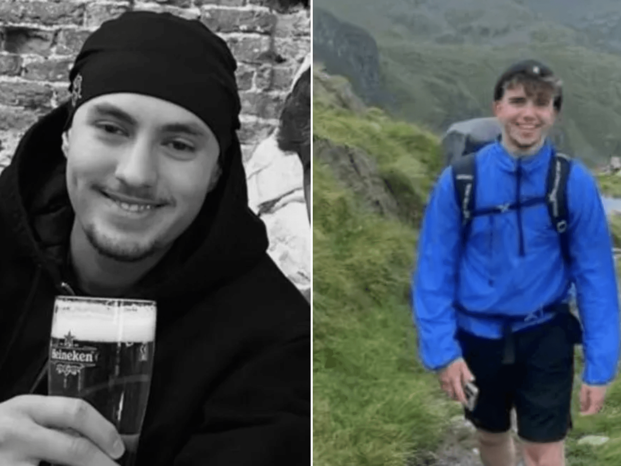 'Words cannot describe the pain' - Tributes as young hikers found dead on Snowdon are pictured fo...