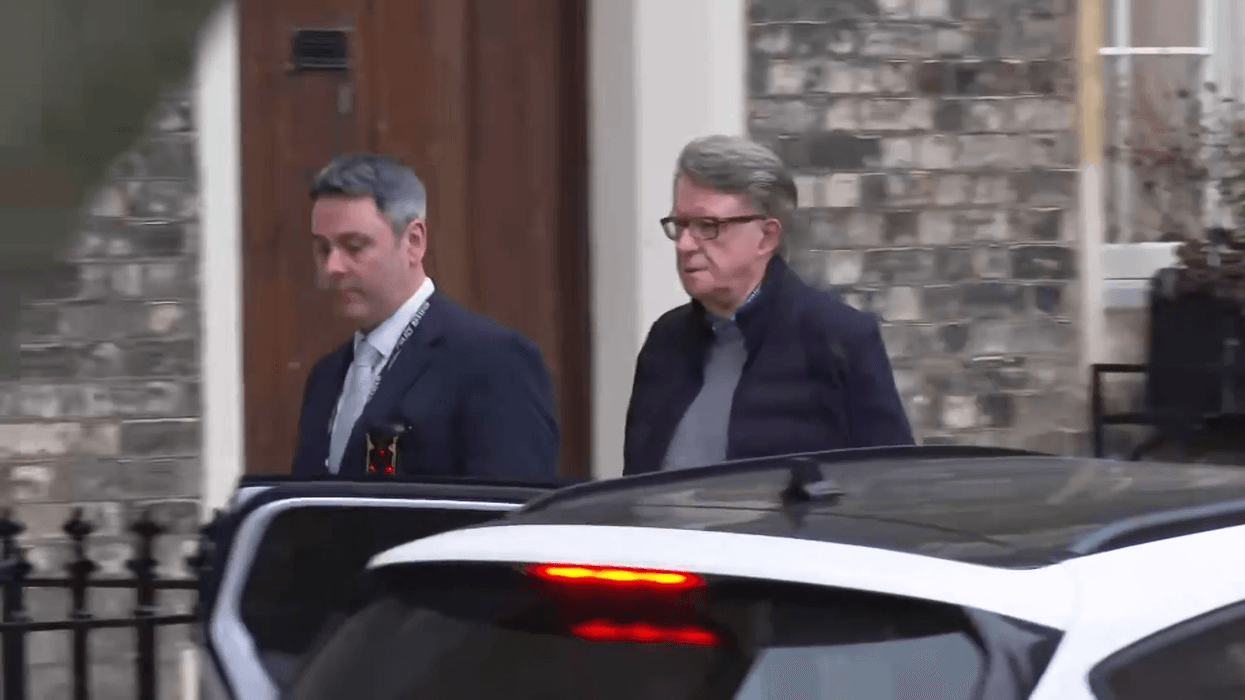 Peter Mandelson arrested as former minister pictured being escorted by police amid Epstein investigation