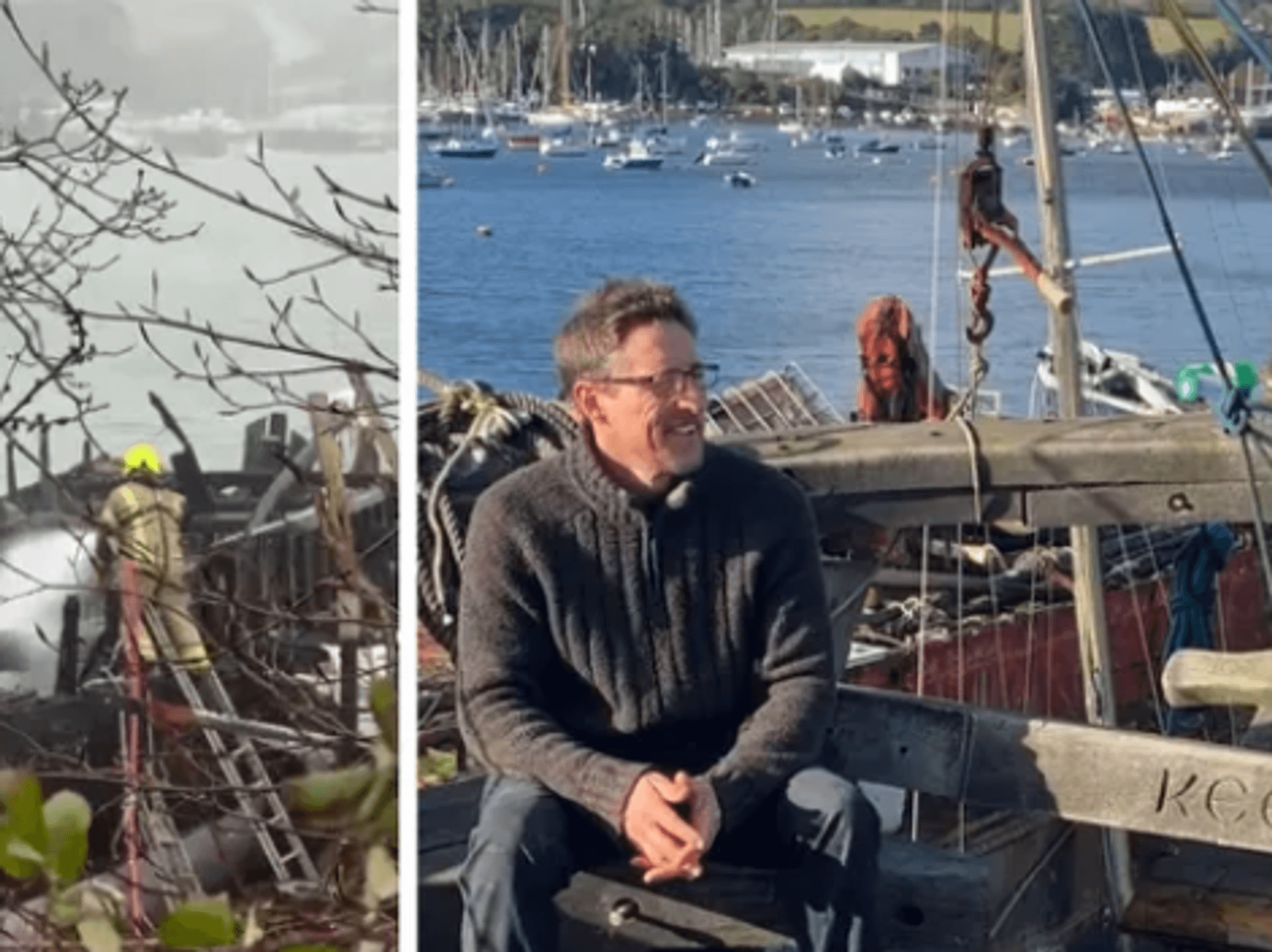 Fundraising campaign launched to repair historic sailing boat destroyed by fire