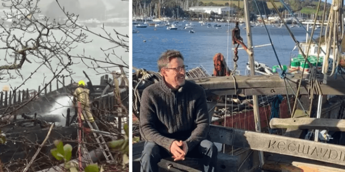 Fundraising campaign launched to repair historic sailing boat destroyed by fire Fundraising campaign launched to repair historic sailing boat destroyed by fire