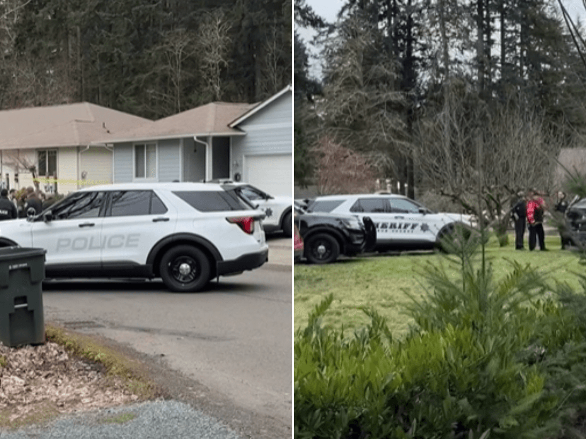 Five people killed after mass stabbing on quiet US residential street as suspect shot dead by police