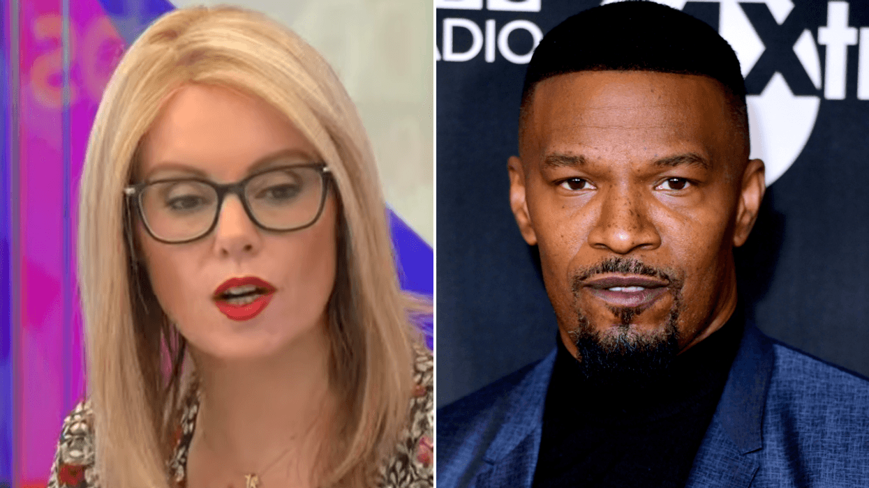 Michelle Dewberry blasts 'thick' Jamie Foxx as she fiercely defends John Davidson over Bafta slur row: 'Thickness and ignorance!'