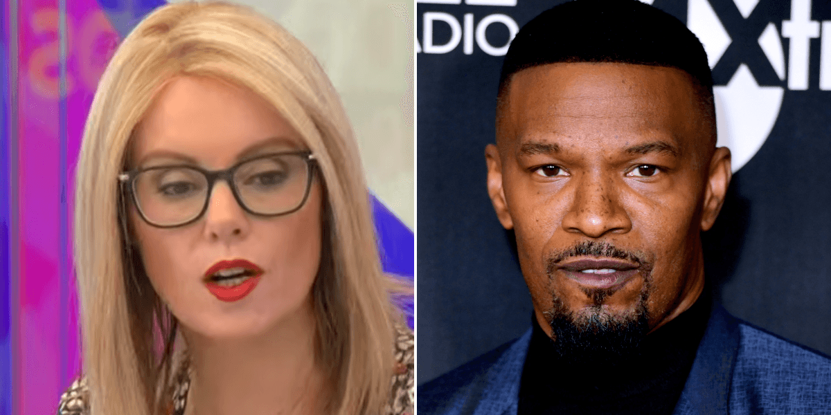 Michelle Dewberry blasts ‘thick’ Jamie Foxx as she fiercely defends John Davidson over Bafta slur row: ‘Thickness and ignorance!’ Michelle Dewberry blasts ‘thick’ Jamie Foxx as she fiercely defends John Davidson over Bafta slur row: ‘Thickness and ignorance!’