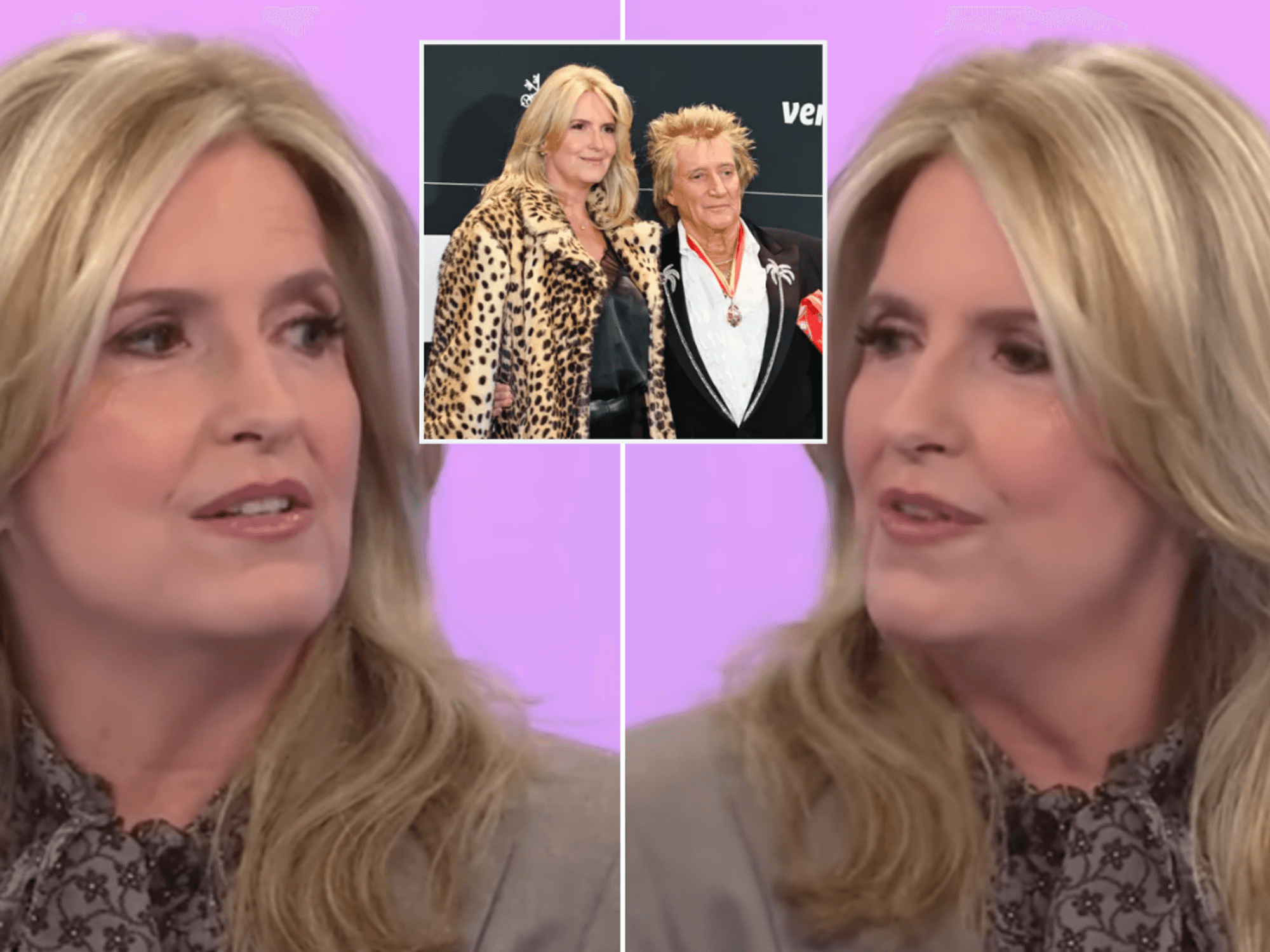 Penny Lancaster opens up on husband Rod Stewart's health as she reflects on cancer battles: 'It h...