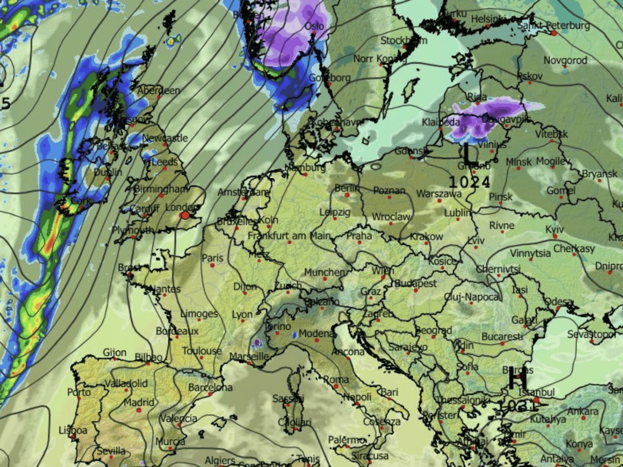 Queue of stormy weather systems line up to drench Britain as first taste of spring quickly fizzles out