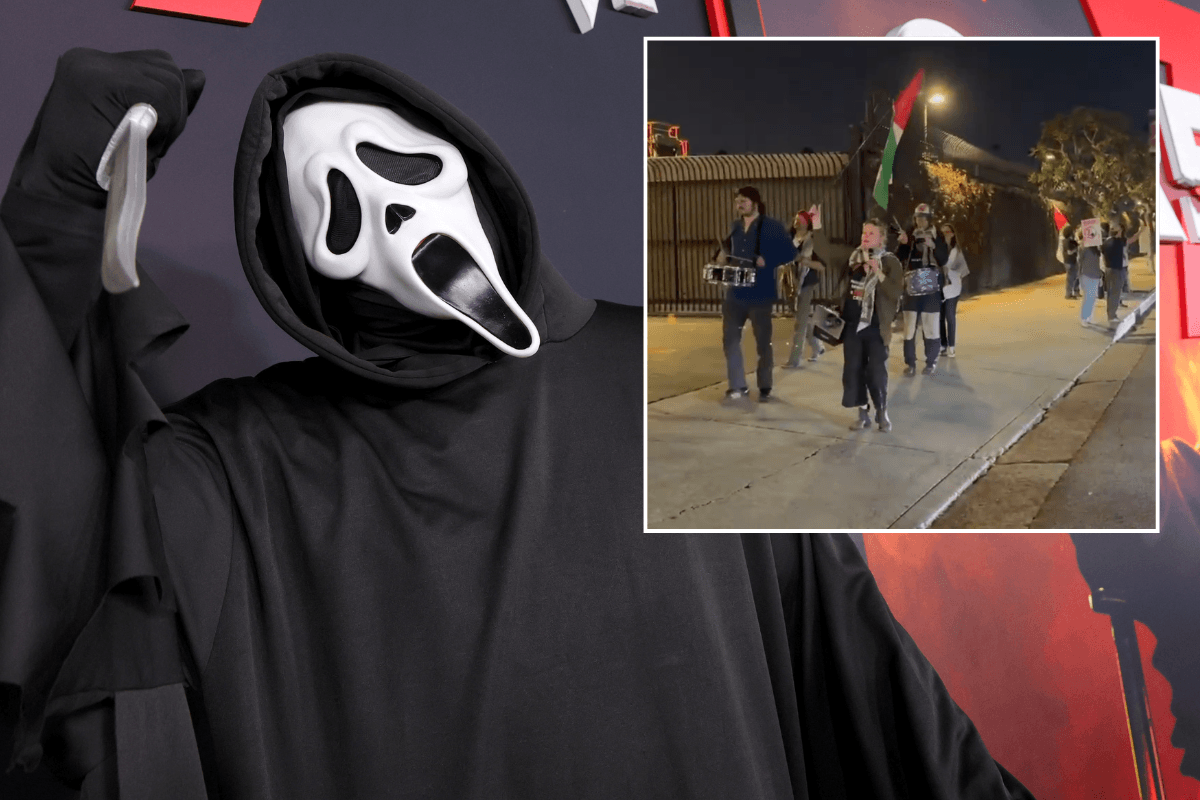 Pro-Palestine activists derail Scream 7 premiere after actress's firing for 'antisemitic' Israel-Hamas social media posts