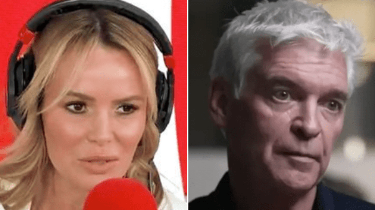 Amanda Holden abruptly cuts off co-star over Phillip Schofield remark in awkward on-air moment: 'Let’s not mention that name!'