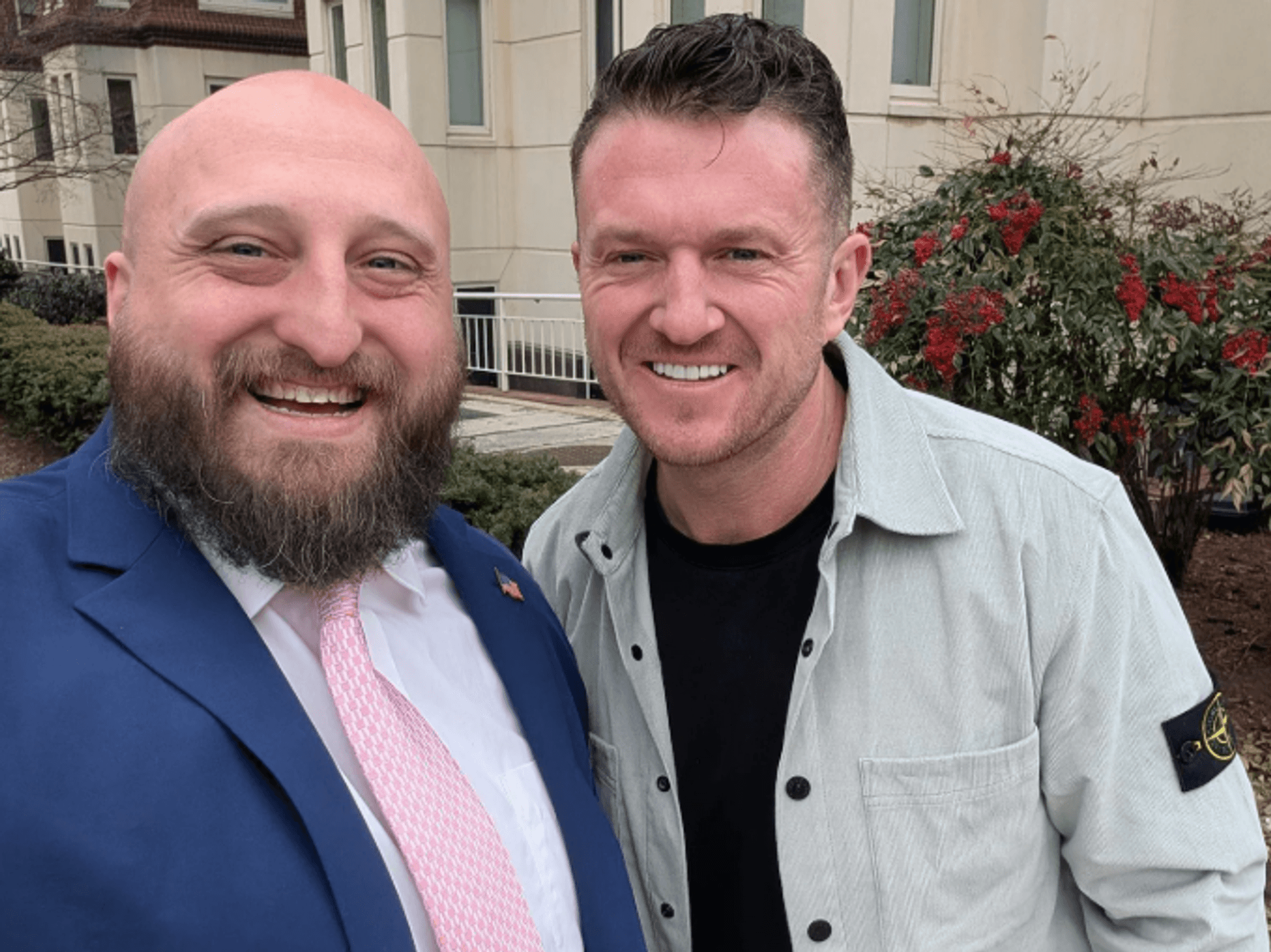 Donald Trump's State Department welcomes Tommy Robinson to Washington DC