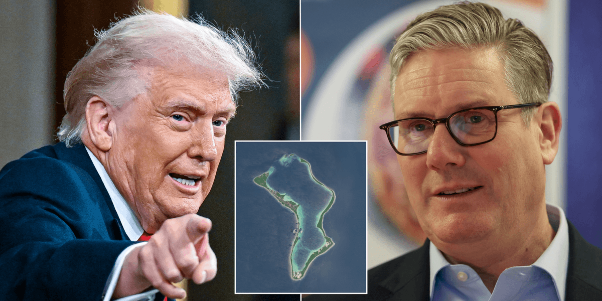 Donald Trump refuses to back Chagos ‘surrender’ unless Keir Starmer lets him attack Iran from UK-US base Donald Trump refuses to back Chagos ‘surrender’ unless Keir Starmer lets him attack Iran from UK-US base