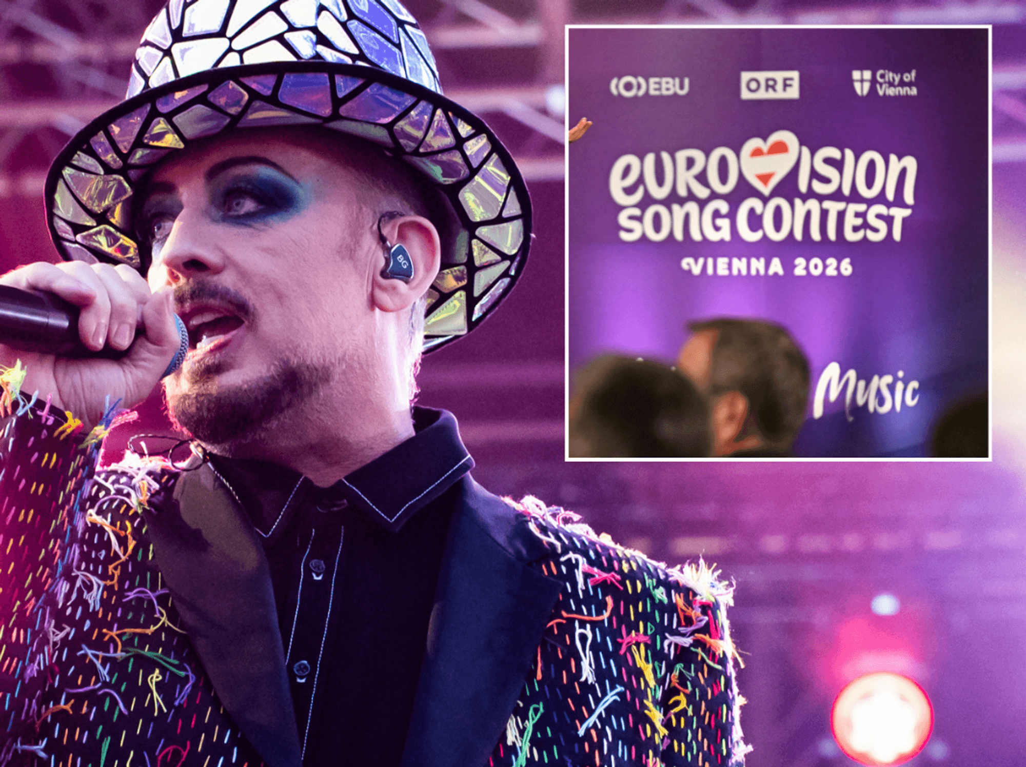 Boy George poised to compete at Eurovision Song Contest - but he won't be representing United Kingdom