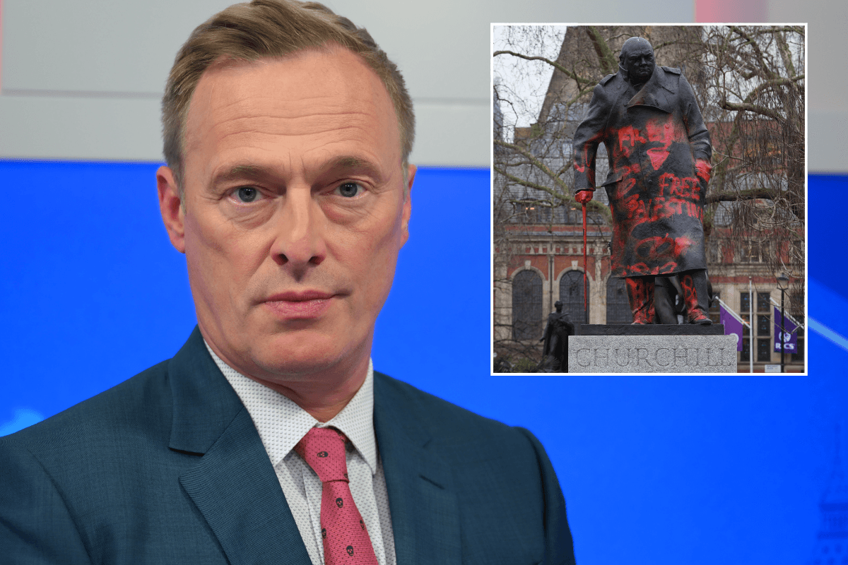 Martin Daubney pulls no punches as he unleashes furious tirade at 'pro-Palestine YOBS' after Winston Churchill statue vandalism