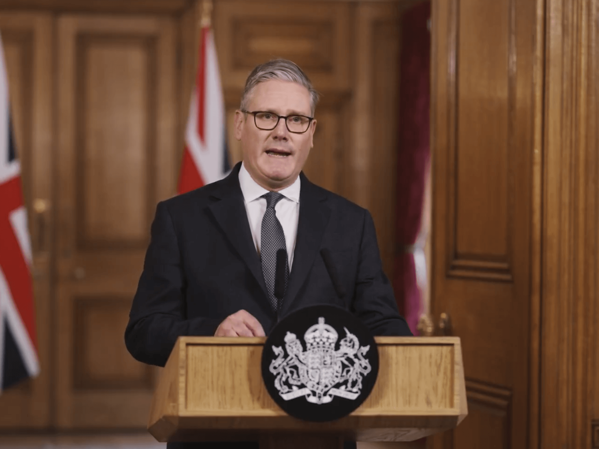 WATCH IN FULL: British planes 'in the sky for defensive operations' against Iran, PM declares