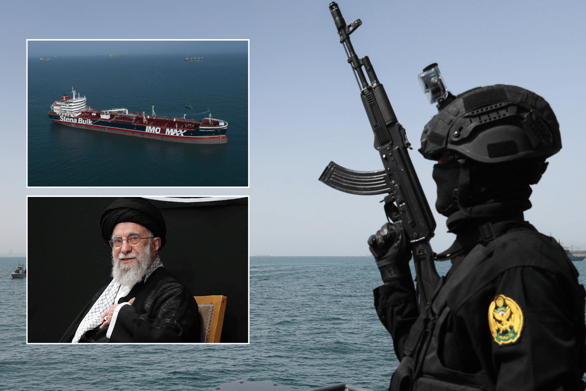 Ships ‘not allowed’ through world’s most vital export route as Iran lashes out over supreme leader’s death