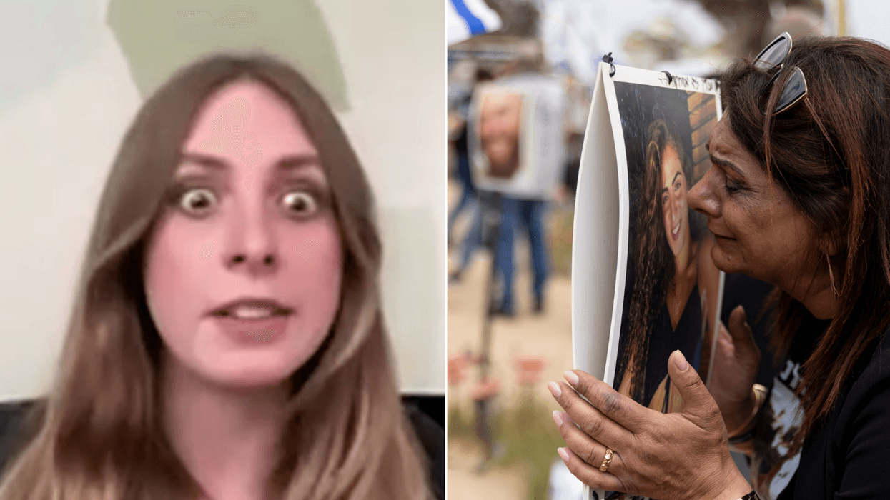 Green Party spin doctor DENIES women were raped in October 7 attacks