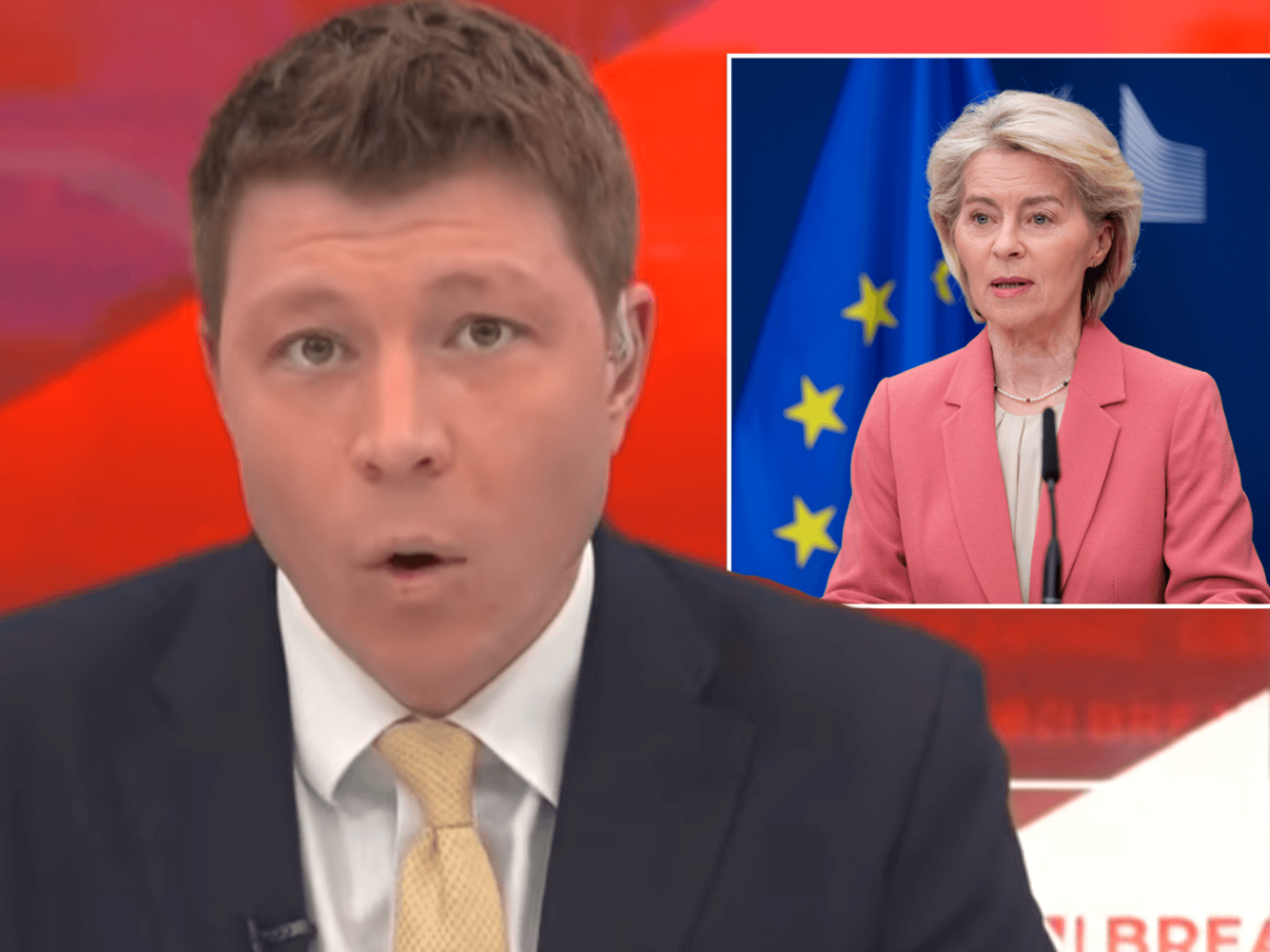 Patrick Christys brands EU 'f***ing useless' in furious outburst over bloc's response to Iranian strikes