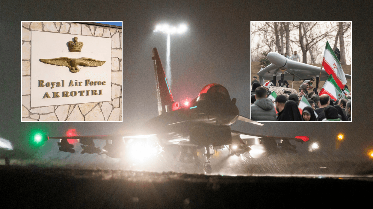 Iranian drone smashes into airfield at RAF Akrotiri as blast rocks British base - security alert declared