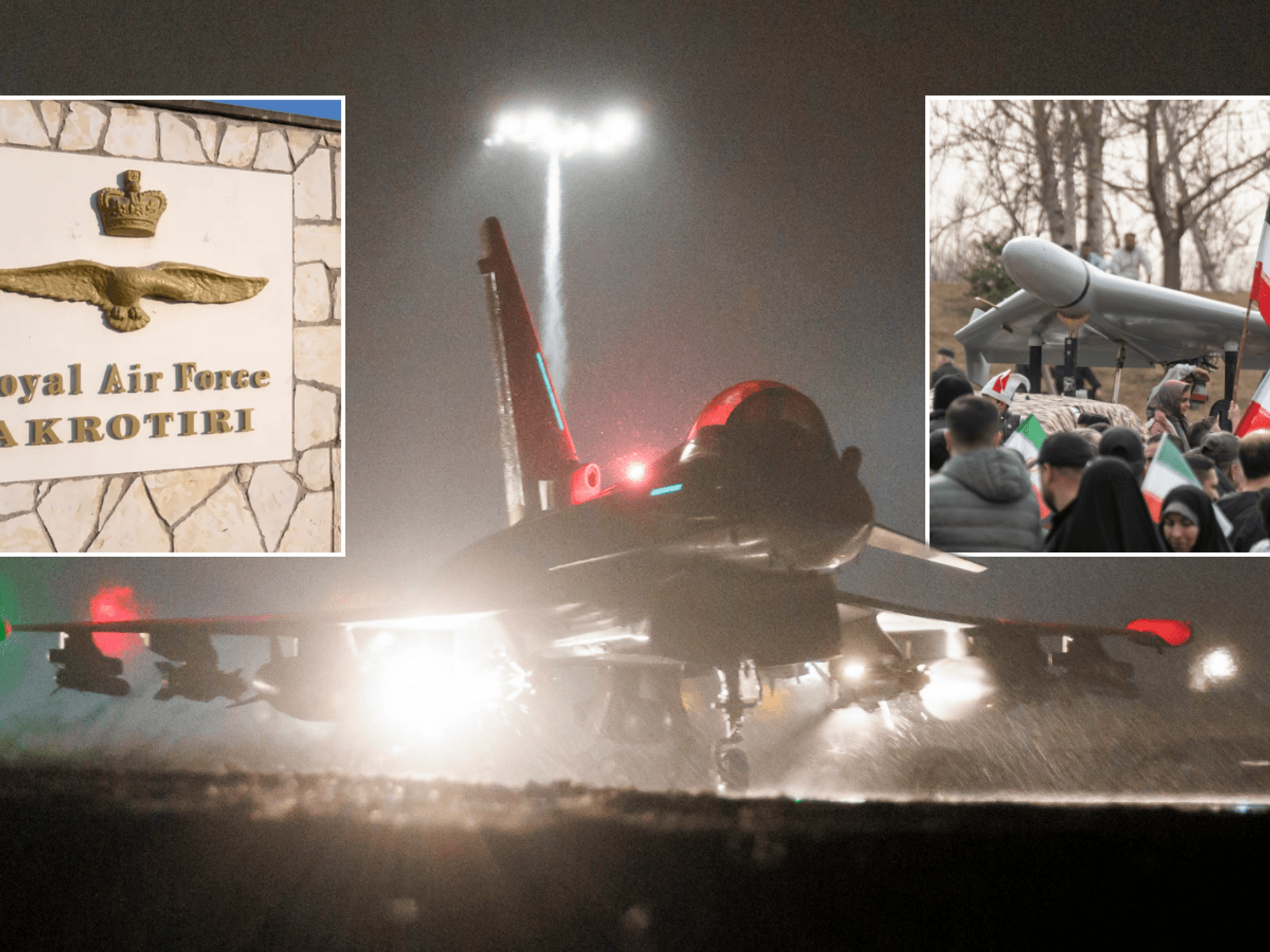 'Iranian drone' hits airfield at RAF Akrotiri as blast rocks British base - security alert declared