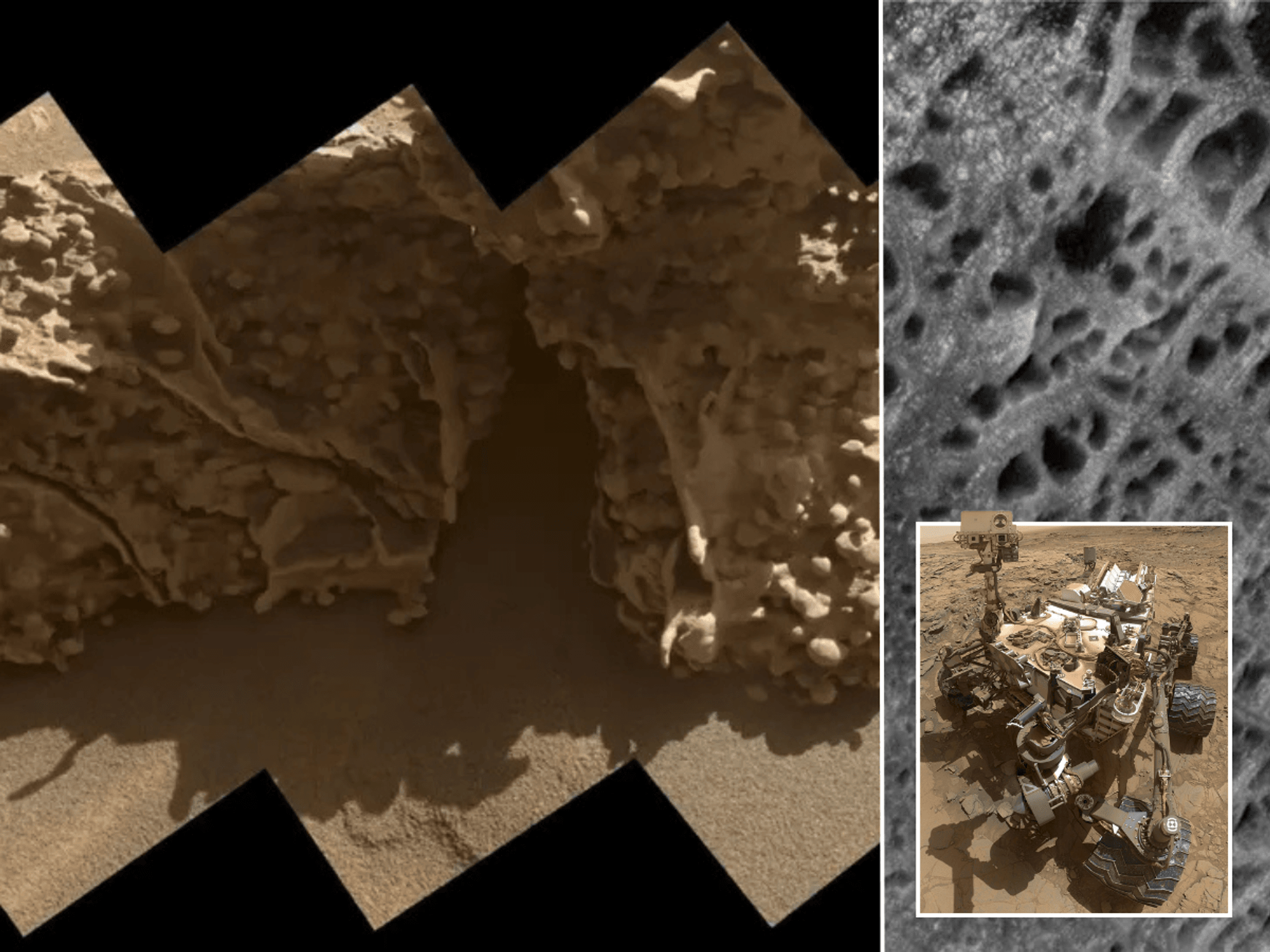 Nasa Mars rover reveals huge 'spiderwebs' on Red Planet filled with 'eggs that scientists can't explain'