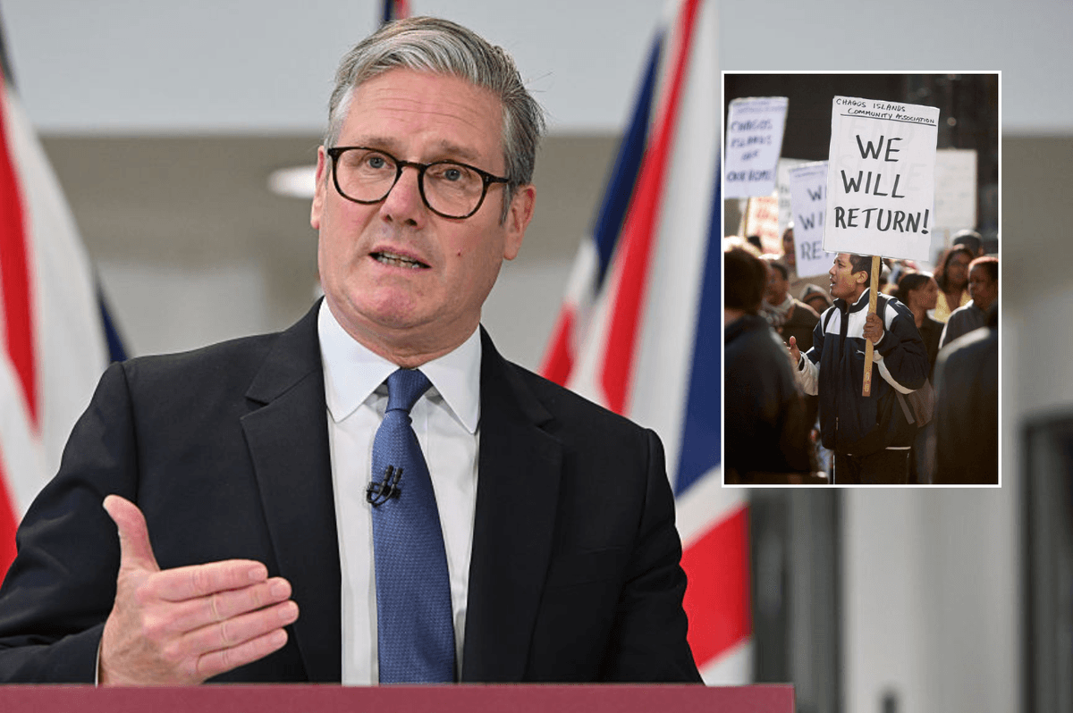 Keir Starmer to be accused of committing 'crime against humanity' in surrendering Chagos Islands