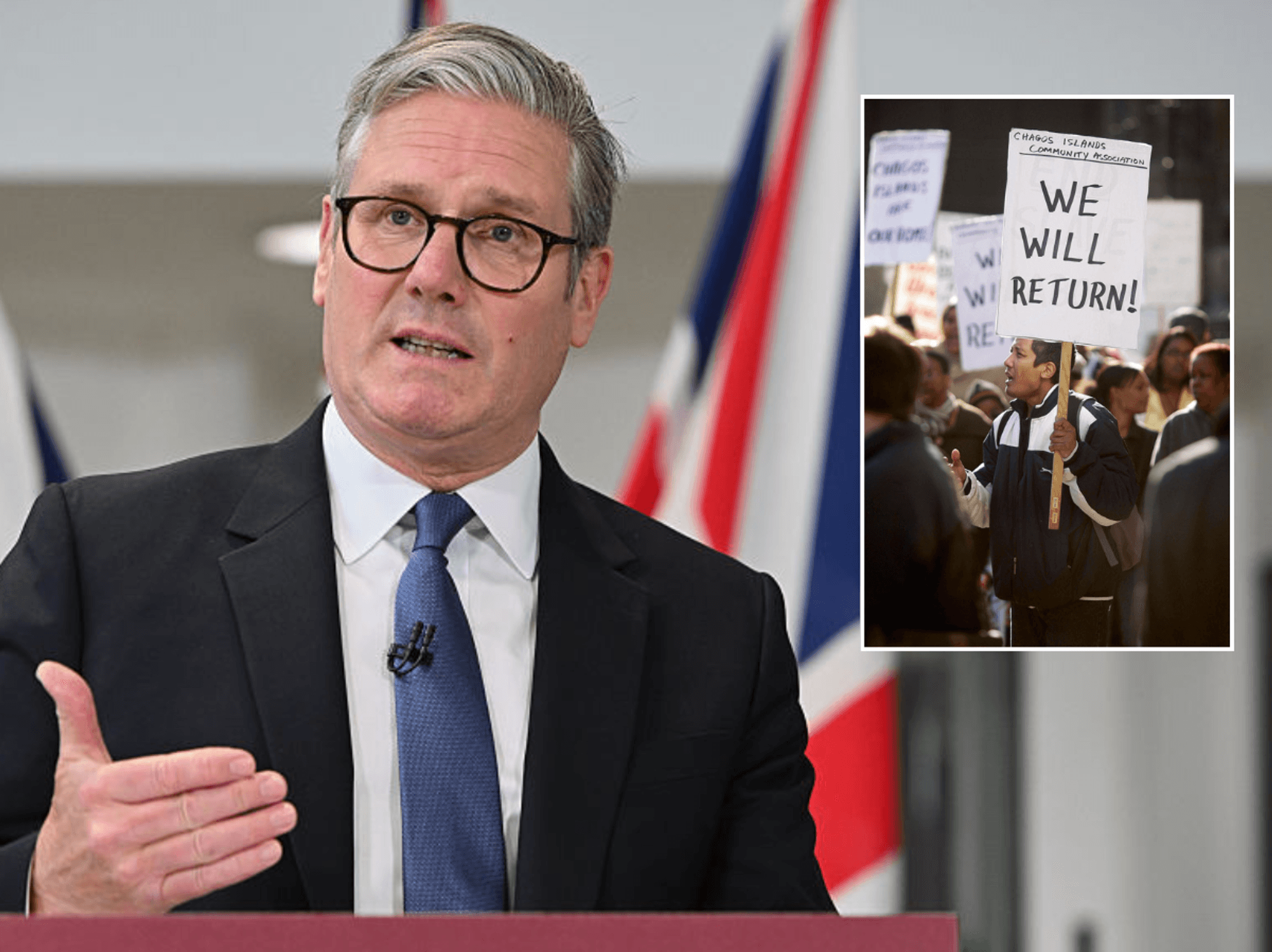 Keir Starmer to be accused of committing 'crime against humanity' in surrendering Chagos Islands