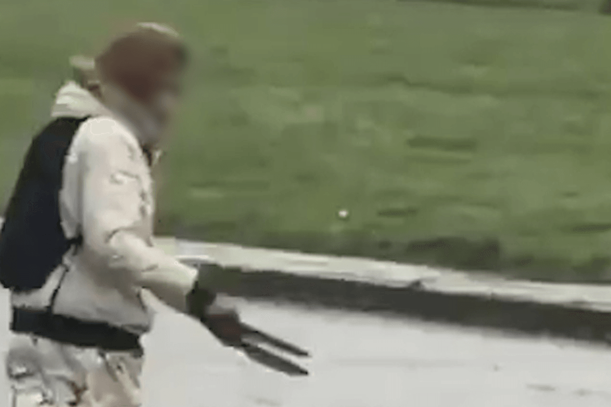 Public told to 'stay indoors' after knifeman prowls Edinburgh with two injured near high school