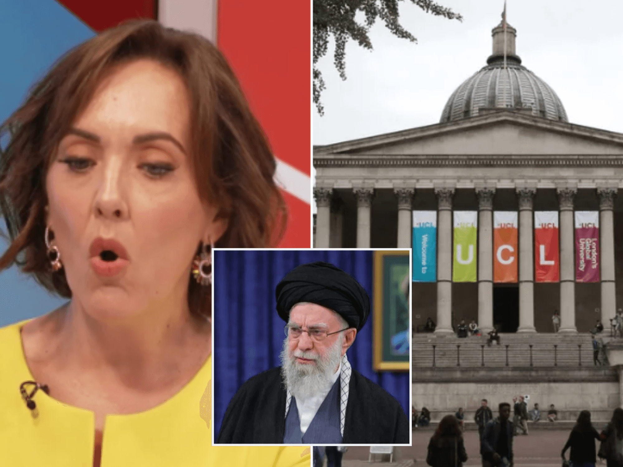 Camilla Tominey gobsmacked as she rages at London university over Ayatollah 'commemoration' event