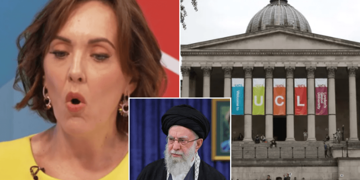 Camilla Tominey gobsmacked as she rages at London university over Ayatollah ‘commemoration’ event Camilla Tominey gobsmacked as she rages at London university over Ayatollah ‘commemoration’ event