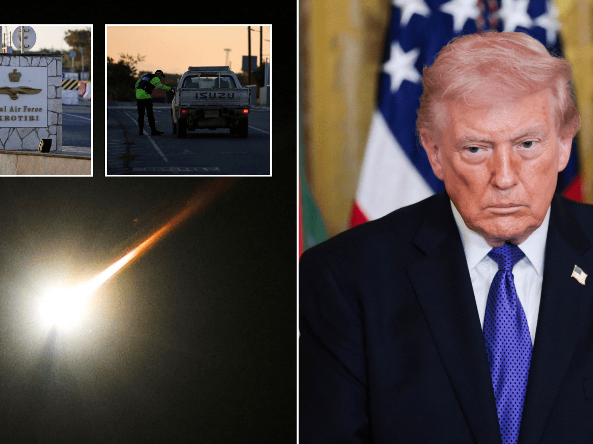 Iran LIVE: RAF Akrotiri 'preparing for war' as Donald Trump teases: 'The big one is coming'