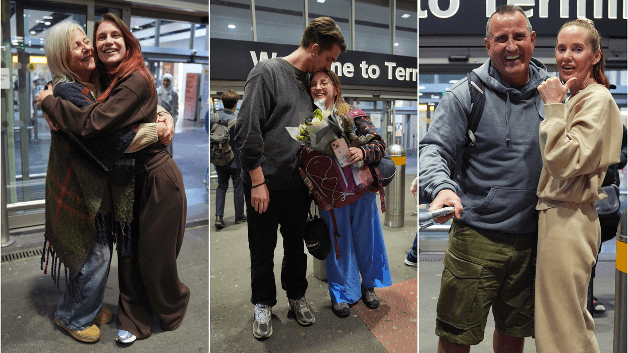 Relieved Britons return to UK from 'terrifying' Middle East aboard evacuation flights