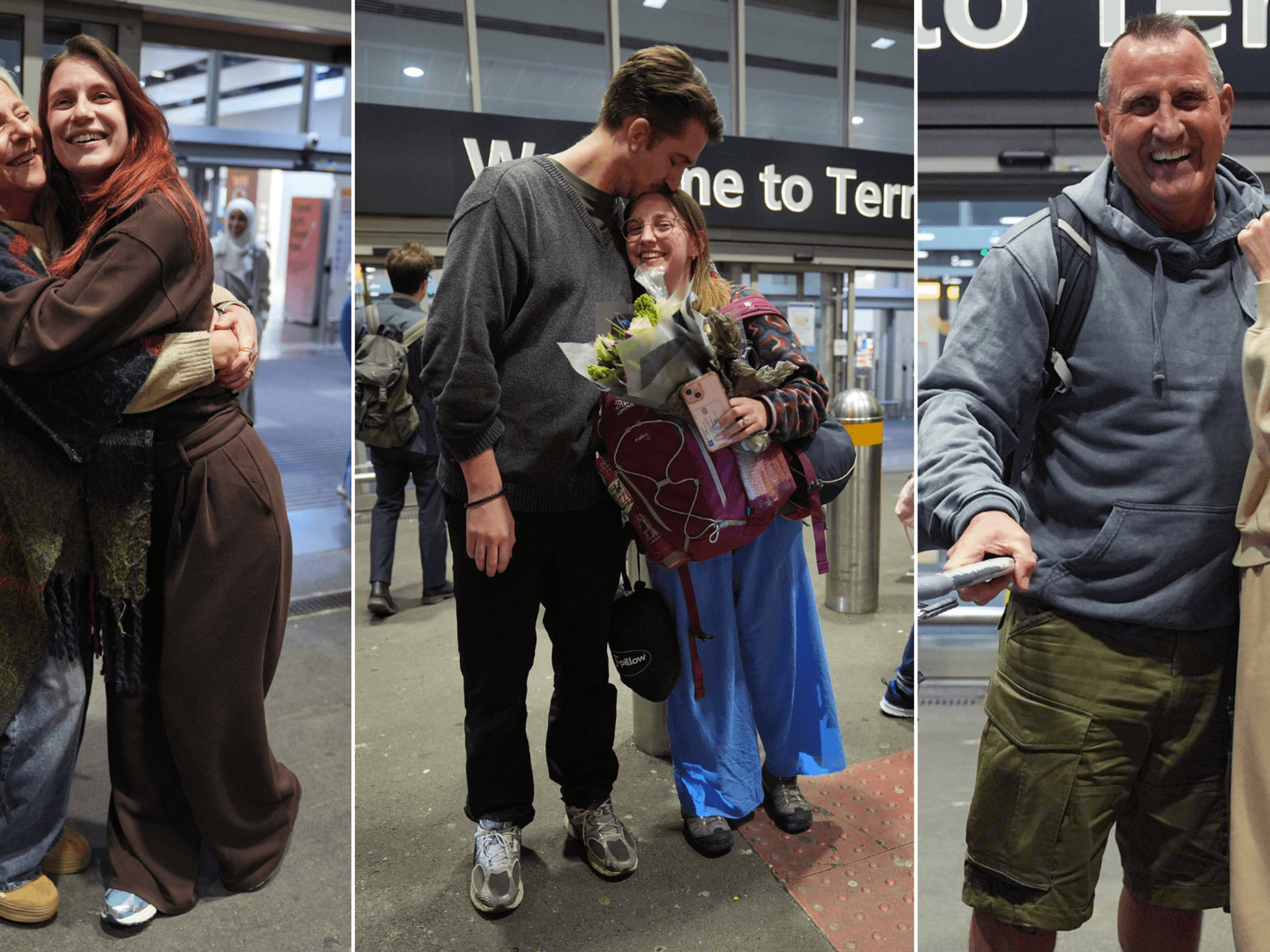 Relieved Britons return to UK from 'terrifying' Middle East aboard evacuation flights