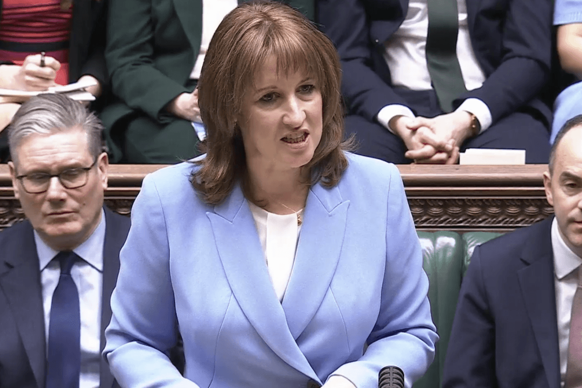 Watch moment Rachel Reeves takes swipe at Nigel Farage during Spring Statement