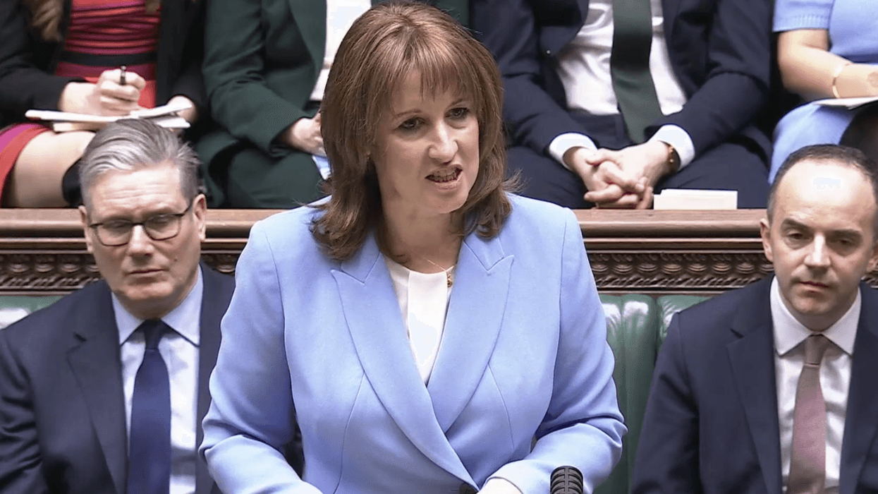 Watch moment Rachel Reeves takes swipe at Nigel Farage during Spring Statement