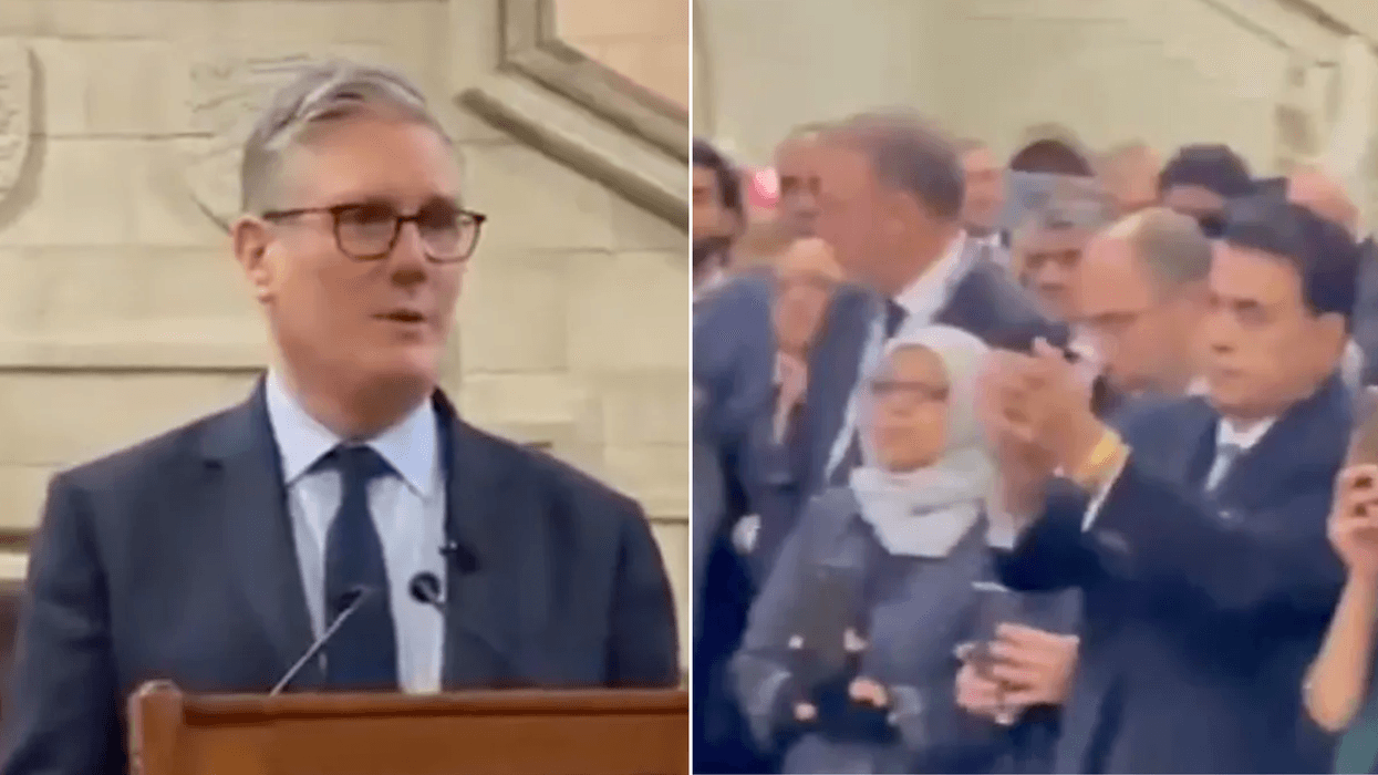 Keir Starmer receives standing ovation from Muslims at 'Big Iftar' event after making peace pledge for Palestine