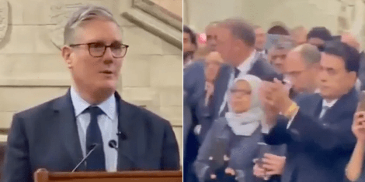 Keir Starmer receives standing ovation from Muslims at ‘Big Iftar’ event after making peace pledge for Palestine Keir Starmer receives standing ovation from Muslims at ‘Big Iftar’ event after making peace pledge for Palestine