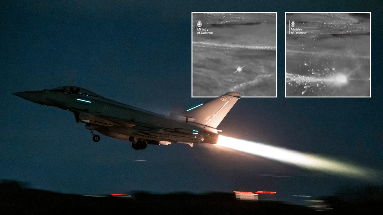 RAF uses missiles worth up to £2million to shoot down Iranian drones worth £25k