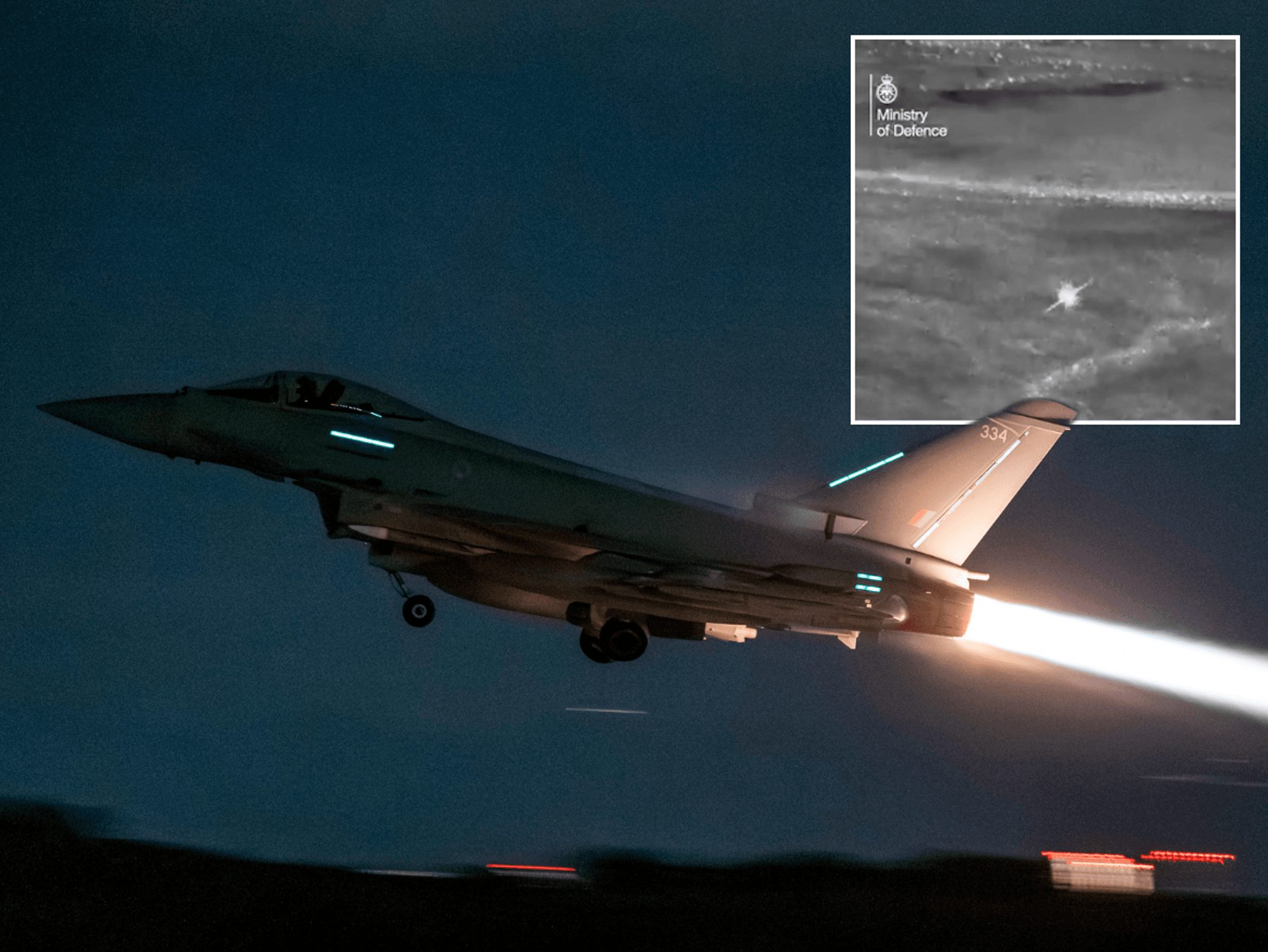 RAF uses missiles worth up to £2million to shoot down Iranian drones worth £25k